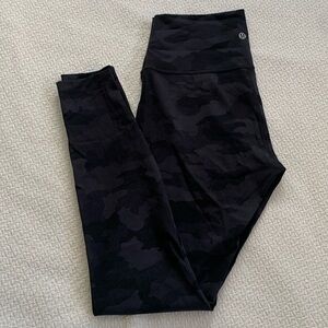 lululemon wunder under HR tight- camo